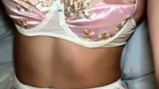 Christina Khalil – White Lingerie