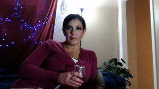 Wild Girl Brunette Solo Masturbation