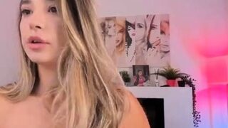 Blonde MILF with Big Boobs Playing Cam Free Porn