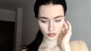 Hottest brunette solo webcam masturbation 2